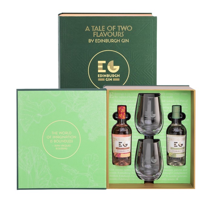 Edinburgh Gin A Tale of Two Flavours Gift Set