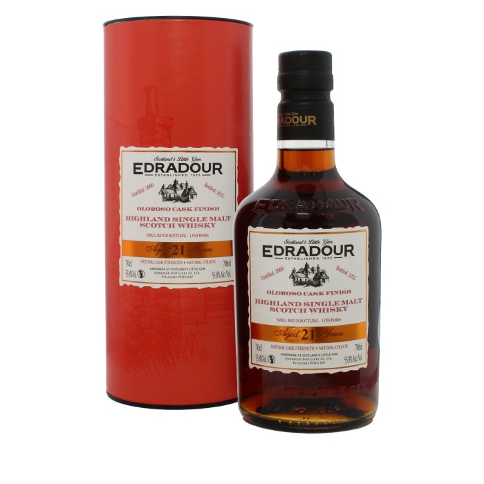 Edradour 2000 21 Year Old Sherry Finish