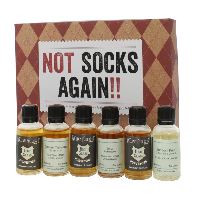Not Socks Again Whisky Gift Set