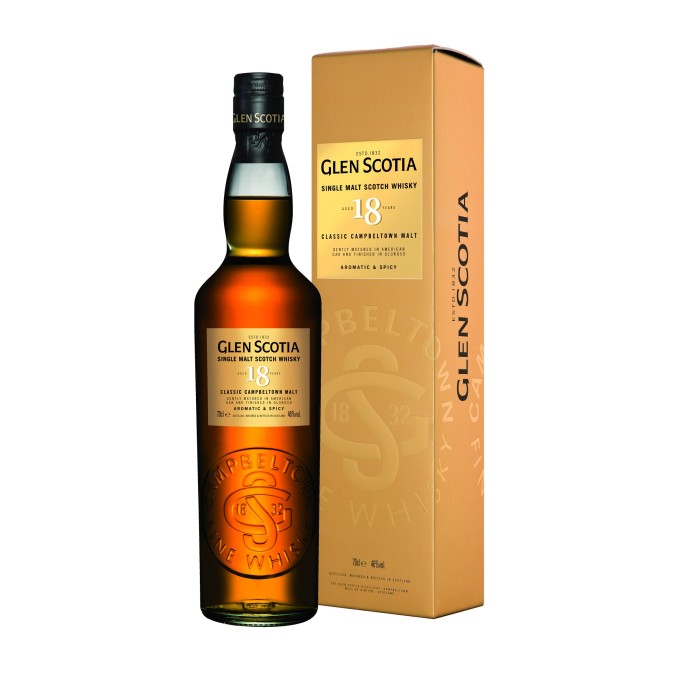 Glen Scotia 18 Year Old with box