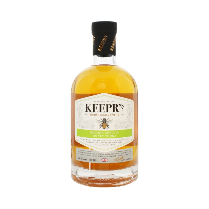Keepr's Cotswold British Apple & Honey Vodka