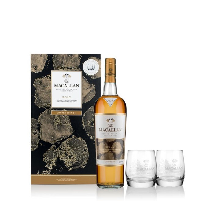 Macallan Gold Limited Edition Gift Pack