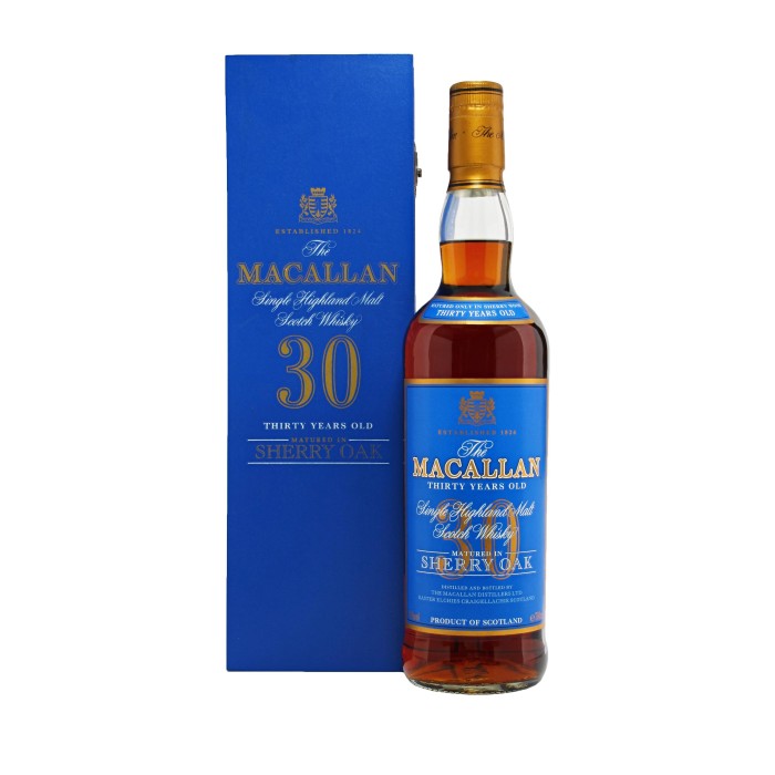 Macallan 30 Year Old Sherry Oak (Old style)