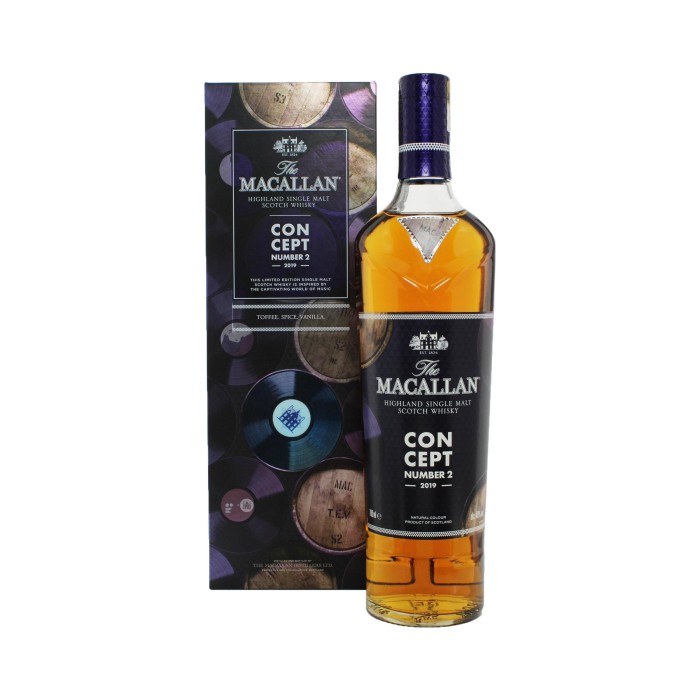 Macallan Concept Number 2 2019 with box