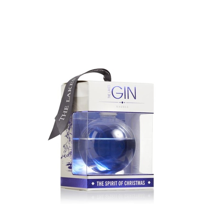 The Lakes Gin Bauble 20cl in box