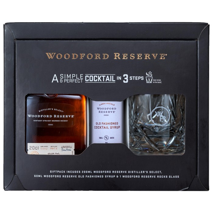 Woodford Reserve 20cl Cocktail Gift Set